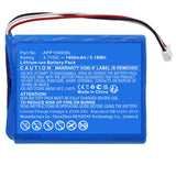 Batteries N Accessories BNA-WB-L17725 Amplifier Battery - Li-ion, 3.7V, 1400mAh, Ultra High Capacity - Replacement for VentureCraft APP104959L Battery