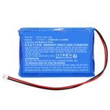 Batteries N Accessories BNA-WB-L18242 Credit Card Reader Battery - Li-ion, 3.7V, 1200mAh, Ultra High Capacity - Replacement for SumUp DTS-1300-SW Battery