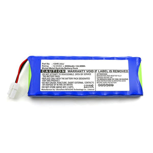 Batteries N Accessories BNA-WB-H12734 Medical Battery - Ni-MH, 12V, 2000mAh, Ultra High Capacity - Replacement for Kenz Cardico 10HR-AAU Battery