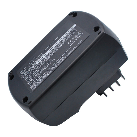 Batteries N Accessories BNA-WB-L15270 Power Tool Battery - Li-ion, 14.4V, 3000mAh, Ultra High Capacity - Replacement for Metabo 6.25482 Battery