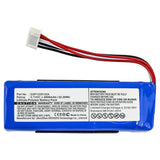 Batteries N Accessories BNA-WB-P1821 Speaker Battery - Li-Pol, 3.7V, 6000 mAh, Ultra High Capacity Battery - Replacement for JBL GSP1029102A Charge 3 2016 Battery