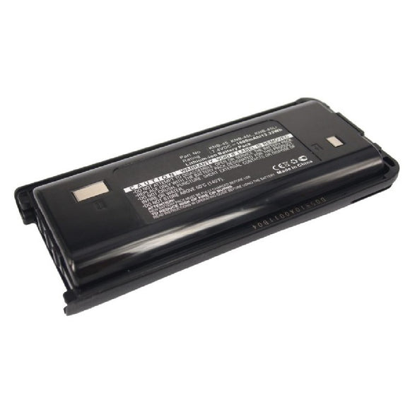 Batteries N Accessories BNA-WB-L12081 2-Way Radio Battery - Li-ion, 7.4V, 1800mAh, Ultra High Capacity - Replacement for Kenwood KNB-45 Battery