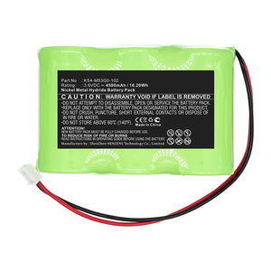 Batteries N Accessories BNA-WB-H14270 PLC Battery - Ni-MH, 3.6V, 4500mAh, Ultra High Capacity - Replacement for Yamaha KS4-M53G0-101 Battery