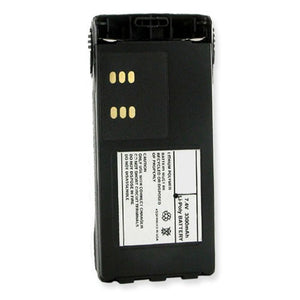 Batteries N Accessories BNA-WB-BLP-9012 2-Way Radio Battery - Li-Pol, 7.5V, 3300 mAh, Ultra High Capacity Battery - Replacement for Motorola HNN9012 Li-Pol Battery
