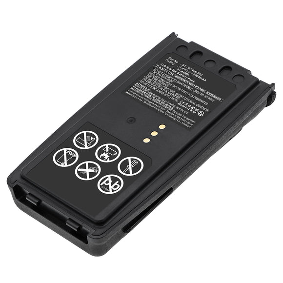 Batteries N Accessories BNA-WB-L18338 2-Way Radio Battery - Li-ion, 7.4V, 2900mAh, Ultra High Capacity - Replacement for Harris BT-023406-003 Battery