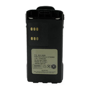 Batteries N Accessories BNA-WB-BNH-9858 2-Way Radio Battery - Ni-MH, 7.5V, 2700 mAh, Ultra High Capacity Battery - Replacement for Motorola NTN9858 Battery