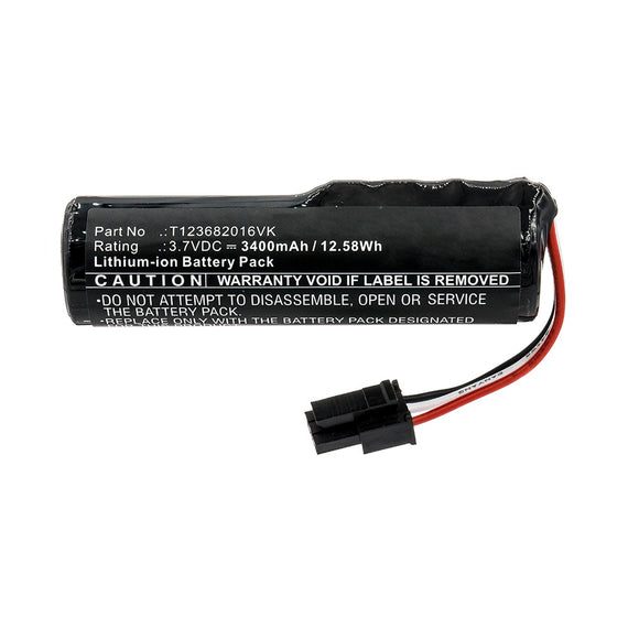 Batteries N Accessories BNA-WB-L12846 Speaker Battery - Li-ion, 3.7V, 3400mAh, Ultra High Capacity - Replacement for Logitech T123682016VK Battery