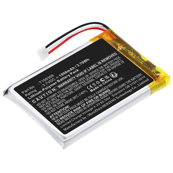 Batteries N Accessories BNA-WB-P18518 Thermal Camera Battery - Li-Pol, 3.7V, 1000mAh, Ultra High Capacity - Replacement for FLIR T199369 Battery