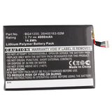 Batteries N Accessories BNA-WB-P5164 Tablets Battery - Li-Pol, 3.7V, 4000 mAh, Ultra High Capacity Battery - Replacement for HTC 35H00163-00M Battery