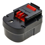 Batteries N Accessories BNA-WB-H10935 Power Tool Battery - Ni-MH, 12V, 3000mAh, Ultra High Capacity - Replacement for Black & Decker A1712 Battery