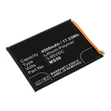 Batteries N Accessories BNA-WB-P16451 Cell Phone Battery - Li-Pol, 3.85V, 4500mAh, Ultra High Capacity - Replacement for Motorola MS50 Battery