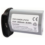 Batteries N Accessories BNA-WB-LPE19 Digital Camera Battery - Li-ion, 10.8V, 3600mAh, Ultra High Capacity - Replacement for Canon LP-E19 Battery