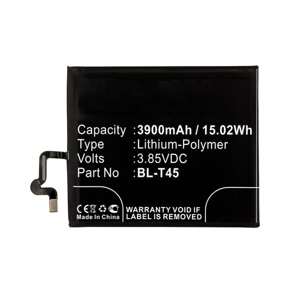 Batteries N Accessories BNA-WB-P12343 Cell Phone Battery - Li-Pol, 3.85V, 3900mAh, Ultra High Capacity - Replacement for LG BL-T45 Battery