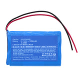 Batteries N Accessories BNA-WB-L19051 Speaker Battery - Li-ion, 3.7V, 1200mAh, Ultra High Capacity - Replacement for SWISSTONE HY433450R Battery
