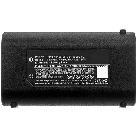 Batteries N Accessories BNA-WB-L8192 GPS Battery - Li-ion, 3.7V, 6800mAh, Ultra High Capacity Battery - Replacement for Garmin 010-12456-06, 361-00092-00 Battery