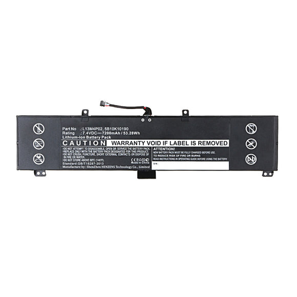Batteries N Accessories BNA-WB-L12690 Laptop Battery - Li-ion, 7.4V, 7200mAh, Ultra High Capacity - Replacement for Lenovo L13M4P02 Battery