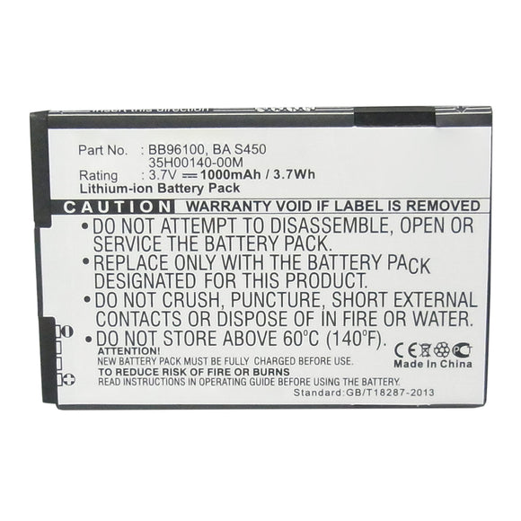 Batteries N Accessories BNA-WB-L15619 Cell Phone Battery - Li-ion, 3.7V, 1000mAh, Ultra High Capacity - Replacement for HTC 35H00140-00M Battery