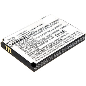 Batteries N Accessories BNA-WB-L11691 Equipment Battery - Li-ion, 3.7V, 1100mAh, Ultra High Capacity - Replacement for HumanWare ICP6/34/50 Battery
