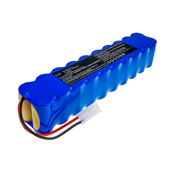 Batteries N Accessories BNA-WB-H13831 Vacuum Cleaner Battery - Ni-MH, 24V, 2000mAh, Ultra High Capacity - Replacement for Rowenta RD-ROW24VA Battery