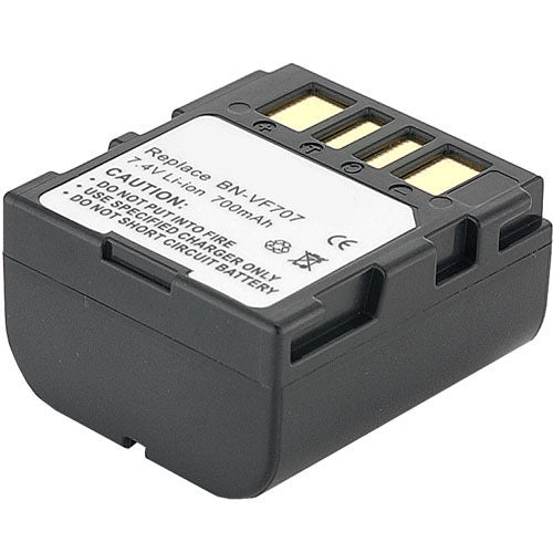 Batteries N Accessories BNA-WB-BNVF707 Camcorder Battery - li-ion, 7.4V, 700 mAh, Ultra High Capacity Battery - Replacement for JVC BN-VF707US Battery