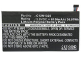 Batteries N Accessories BNA-WB-P5138 Tablets Battery - Li-Pol, 3.8V, 8150 mAh, Ultra High Capacity Battery - Replacement for Asus 0B200-00720300 Battery