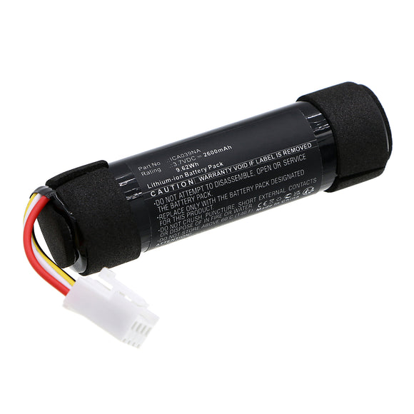 Batteries N Accessories BNA-WB-L19041 Speaker Battery - Li-ion, 3.7V, 2600mAh, Ultra High Capacity - Replacement for JBL DH036032CHM Battery