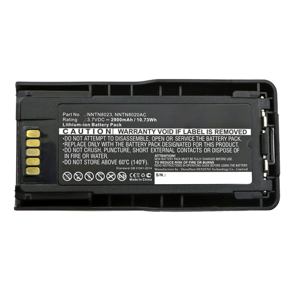 Batteries N Accessories BNA-WB-L14383 2-Way Radio Battery - Li-ion, 3.7V, 2900mAh, Ultra High Capacity - Replacement for Motorola NNTN8020AC Battery