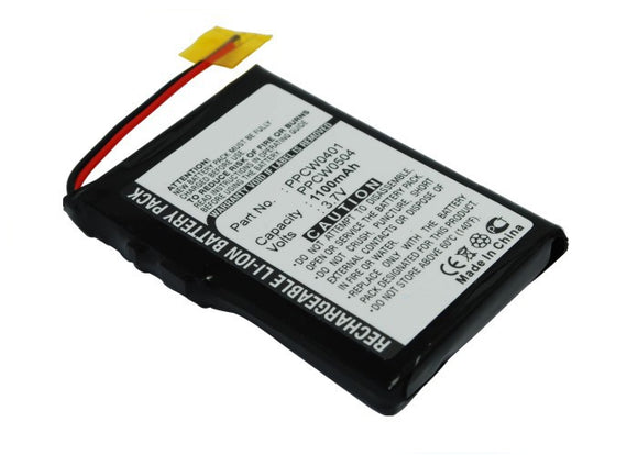 Batteries N Accessories BNA-WB-L8823-PL Player Battery - Li-ion, 3.7V, 1100mAh, Ultra High Capacity - Replacement for Cowon PPCW0401 Battery