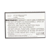 Batteries N Accessories BNA-WB-P14550 Cell Phone Battery - Li-Pol, 3.7V, 1800mAh, Ultra High Capacity - Replacement for Mobistel BTY26186 Battery