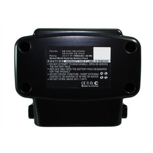 Batteries N Accessories BNA-WB-H11897 Power Tool Battery - Ni-MH, 24V, 1500mAh, Ultra High Capacity - Replacement for Hitachi EB 2420 Battery