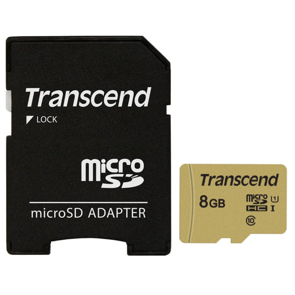 Batteries N Accessories BNA-WB-MSD8GB 8 GB microSD Memory Card with SD Adapter