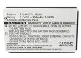 Batteries N Accessories BNA-WB-L8531 Keyboard Battery - Li-ion, 3.7V, 950mAh, Ultra High Capacity Battery - Replacement for Logitech 190304-2004, F12440071, M50A Battery