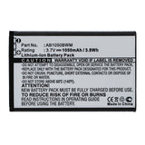 Batteries N Accessories BNA-WB-L14822 Cell Phone Battery - Li-ion, 3.7V, 1050mAh, Ultra High Capacity - Replacement for Philips AB1050BWM Battery