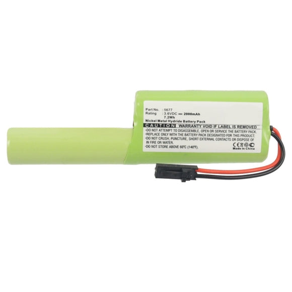 Batteries N Accessories BNA-WB-H9452 Medical Battery - Ni-MH, 3.6V, 2000mAh, Ultra High Capacity - Replacement for Puritan Bennett 5677 Battery