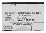 Batteries N Accessories BNA-WB-L8730 Wifi Hotspot Battery - Li-ion, 3.7V, 2000mAh, Ultra High Capacity Battery - Replacement for Sierra Wireless 1202395, W-4 Battery