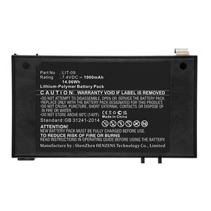 Batteries N Accessories BNA-WB-P13317 Digital Camera Battery - Li-Pol, 7.4V, 1900mAh, Ultra High Capacity - Replacement for Spypoint LIT-09 Battery