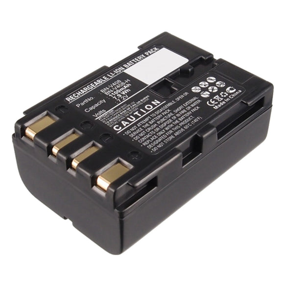 Batteries N Accessories BNA-WB-L8952 Digital Camera Battery - Li-ion, 7.4V, 1100mAh, Ultra High Capacity - Replacement for JVC BN-V408 Battery