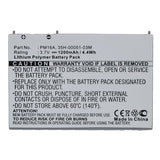 Batteries N Accessories BNA-WB-P16788 Cell Phone Battery - Li-Pol, 3.7V, 1200mAh, Ultra High Capacity - Replacement for HTC 35H00051-00 Battery