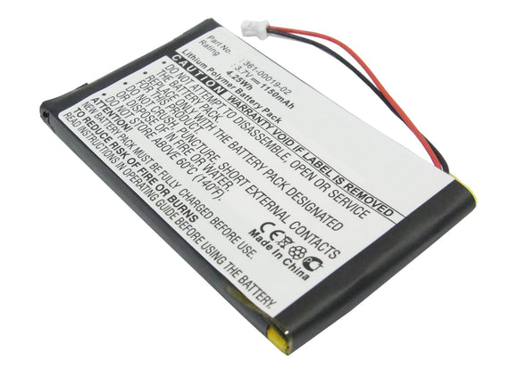 Batteries N Accessories BNA-WB-P4169 GPS Battery - Li-Pol, 3.7V, 1150 mAh, Ultra High Capacity Battery - Replacement for Garmin 010-00455-00 Battery