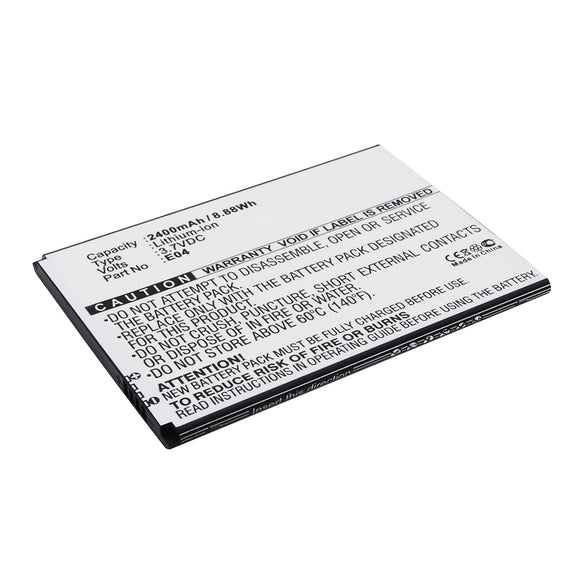 Batteries N Accessories BNA-WB-L11255 Cell Phone Battery - Li-ion, 3.7V, 2400mAh, Ultra High Capacity - Replacement for Elephone E04 Battery