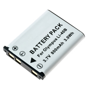 Batteries N Accessories BNA-WB-NP45 Digital Camera Battery - Li-Ion, 3.7V, 800 mAh, Ultra High Capacity Battery - Replacement for Fuji NP-45 Battery