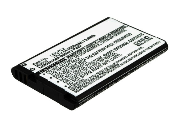 Batteries N Accessories BNA-WB-L11169 Cell Phone Battery - Li-ion, 3.7V, 1050mAh, Ultra High Capacity - Replacement for Emporia AK-RL2 Battery