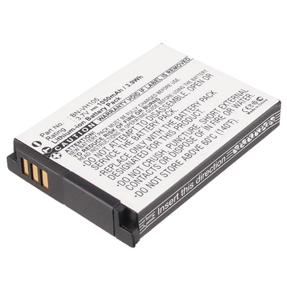 Batteries N Accessories BNA-WB-L8949 Digital Camera Battery - Li-ion, 3.7V, 1050mAh, Ultra High Capacity - Replacement for JVC BN-VH105 Battery