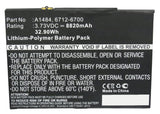 Batteries N Accessories BNA-WB-P5121 Tablets Battery - Li-Pol, 3.73V, 8820 mAh, Ultra High Capacity Battery - Replacement for Apple 6712-6700 Battery