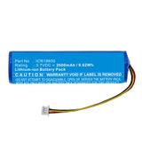 Batteries N Accessories BNA-WB-L17243 Keyboard Battery - Li-ion, 3.7V, 2600mAh, Ultra High Capacity - Replacement for Corsair  ICR18650 Battery