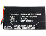 Batteries N Accessories BNA-WB-P5140 Tablets Battery - Li-Pol, 3.7V, 4000 mAh, Ultra High Capacity Battery - Replacement for Barnes & Noble BNA-B0002 Battery