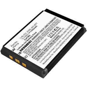 Batteries N Accessories BNA-WB-L8186 GPS Battery - Li-ion, 3.7V, 1150mAh, Ultra High Capacity Battery - Replacement for Globalstar 401-BTT, LIN-331, Z300 Battery