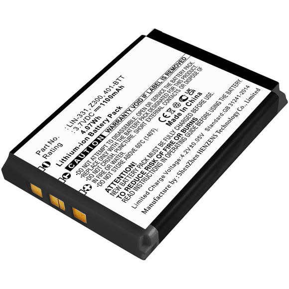 Batteries N Accessories BNA-WB-L8186 GPS Battery - Li-ion, 3.7V, 1150mAh, Ultra High Capacity Battery - Replacement for Globalstar 401-BTT, LIN-331, Z300 Battery