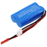 Batteries N Accessories BNA-WB-L18458 Helicopters Battery - Li-ion, 7.4V, 650mAh, Ultra High Capacity - Replacement for Shuang Ma 7014E Battery