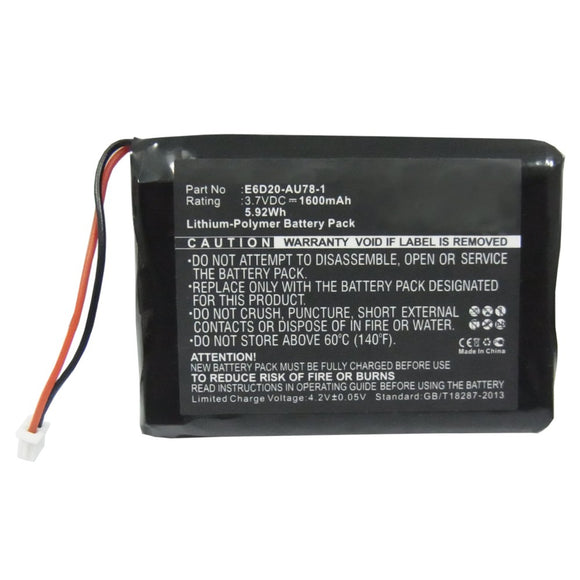 Batteries N Accessories BNA-WB-P9067 Digital Camera Battery - Li-Pol, 3.7V, 1600mAh, Ultra High Capacity - Replacement for Panasonic E6D20-AU78-1 Battery